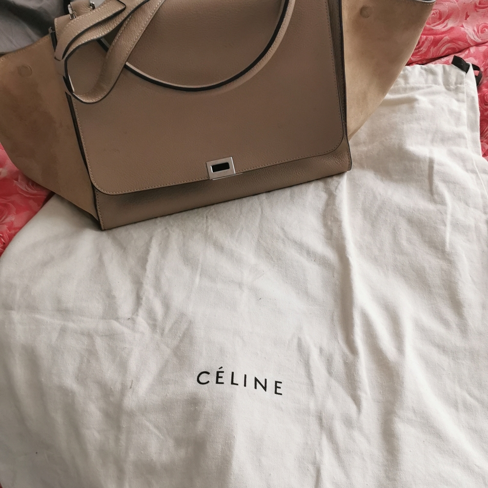 Rare Celine Trapeze Medium Bag - Picture 5 of 5